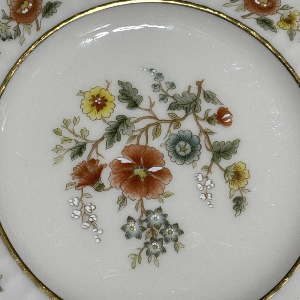 Lenox Temple Blossom Bread & Butter Dessert Plate